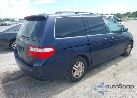 2007 Honda Odyssey Ex-L from USA, damaged, VIN 5FNRL38727B130598
